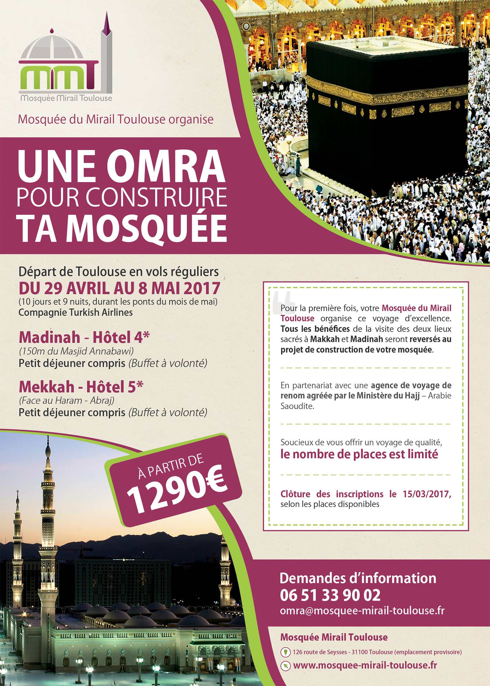 Omra Toulouse 2017