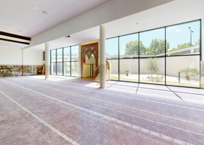 Salle de prière rez-de-chaussée