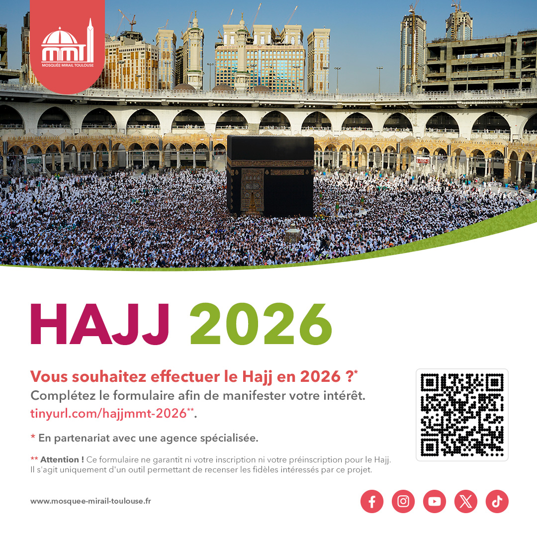 Pré-inscription Hajj 2026